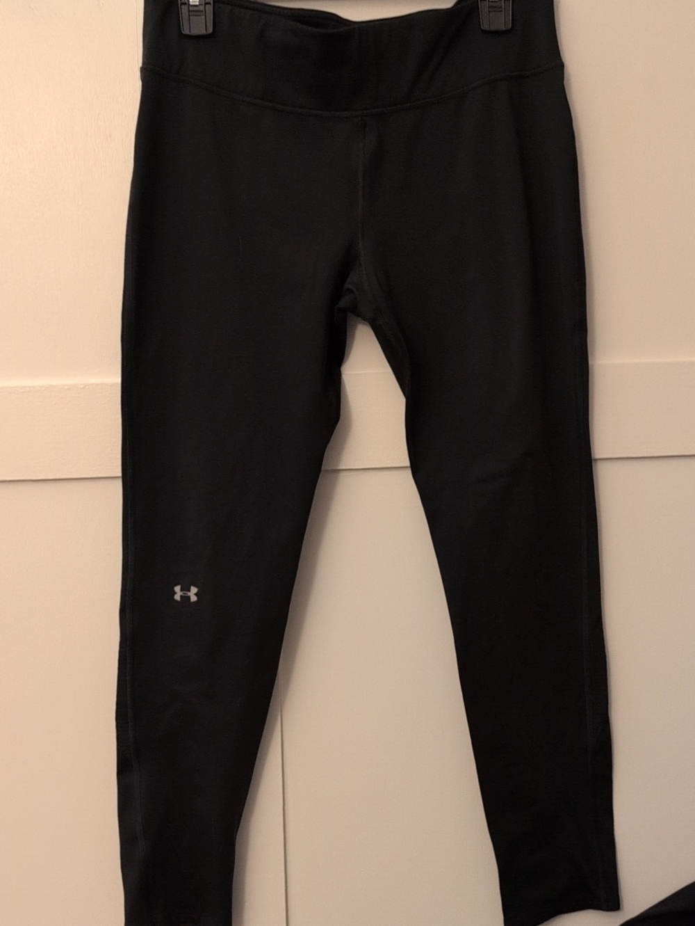 Under Armour Black Womens' Performance Leggings with Logo